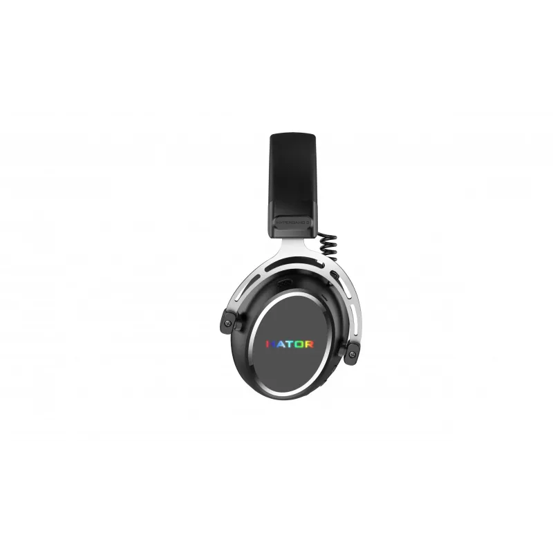 HATOR Hypergang 3 Wireless Zestaw słuchawkowy Head-band Gaming USB Type-C / USB Type-A Bluetooth Czarny