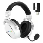 HATOR Hypergang 3 Wireless Zestaw słuchawkowy Nagłowny Gaming USB Type-C / USB Type-A Bluetooth Biały