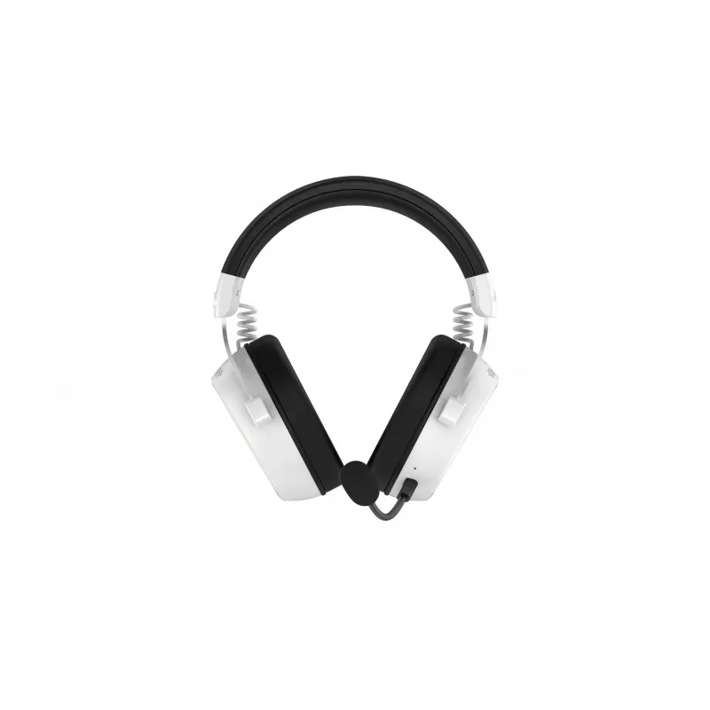 HATOR Hypergang 3 Wireless Zestaw słuchawkowy Nagłowny Gaming USB Type-C / USB Type-A Bluetooth Biały