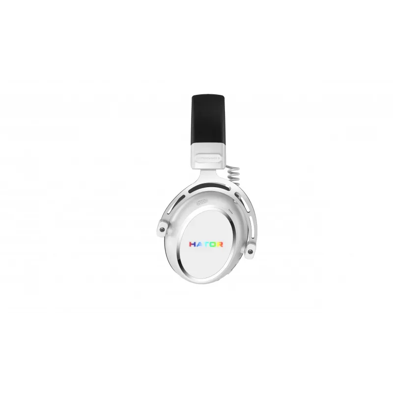 HATOR Hypergang 3 Wireless Zestaw słuchawkowy Nagłowny Gaming USB Type-C / USB Type-A Bluetooth Biały