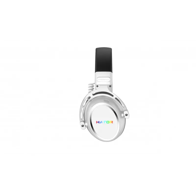 HATOR Hypergang 3 Wireless Zestaw słuchawkowy Nagłowny Gaming USB Type-C / USB Type-A Bluetooth Biały