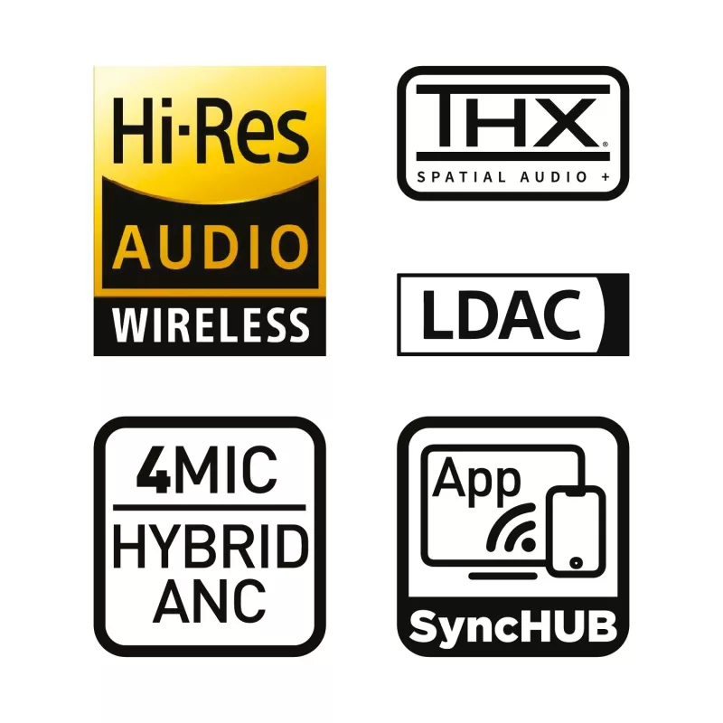 HATOR Hypergang 3 Wireless Zestaw słuchawkowy Nagłowny Gaming USB Type-C / USB Type-A Bluetooth Biały