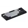 HATOR Rockfall 3 TKL Wireless, czarna, QMK/VIA, klawisze OMA profile biało-czarne klawiatura - liniowe przełączniki mechaniczne hotswap - US - układ ANSI (HTK850)