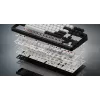 HATOR Rockfall 3 TKL Wireless, czarna, QMK/VIA, klawisze OMA profile biało-czarne klawiatura - liniowe przełączniki mechaniczne hotswap - US - układ ANSI (HTK850)