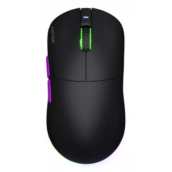 HATOR Quasar 3 Ultra 8K Wireless mysz Gaming Symetryczna RF Wireless + Bluetooth + USB Type-A Optyczna 30000 DPI