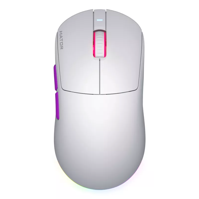HATOR Quasar 3 Ultra 8K Wireless mysz Gaming Symetryczna RF Wireless + Bluetooth + USB Type-A Optyczna 30000 DPI