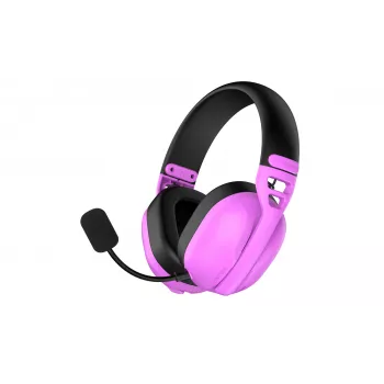 HATOR Hyperpunk 3 bezprzewodowego zestawu słuchawkowego Wired & Wireless Head-band Gaming USB Type-C / USB Type-A Bluetooth Fioletowy