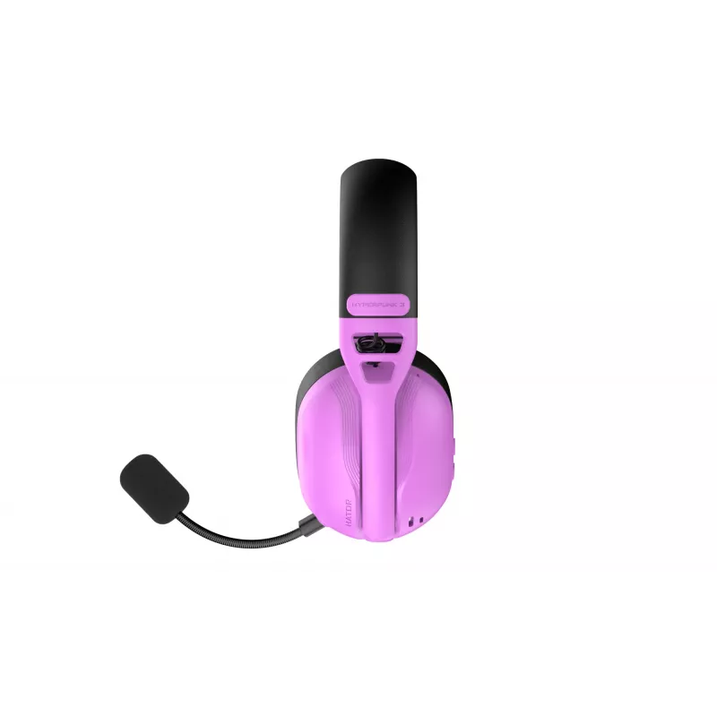 HATOR Hyperpunk 3 bezprzewodowego zestawu słuchawkowego Wired & Wireless Head-band Gaming USB Type-C / USB Type-A Bluetooth Fioletowy