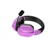 HATOR Hyperpunk 3 bezprzewodowego zestawu słuchawkowego Wired & Wireless Head-band Gaming USB Type-C / USB Type-A Bluetooth Fioletowy