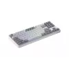 HATOR Rockfall 3 TKL Wireless, biały, QMK/VIA, klawisze OMA profile biało-czarne Klawiatura - liniowe przełączniki mechaniczne hotswap - US - układ ANSI