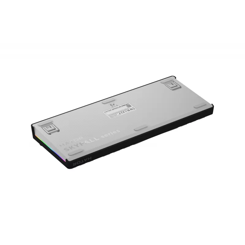 Klawiatura HATOR Skyfall Wireless 80 Gaming USB + RF Wireless + Bluetooth QWERTY US English Czarna, Biała
