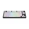 Klawiatura HATOR Skyfall Wireless 80 Gaming USB + RF Wireless + Bluetooth QWERTY US English Czarna, Biała