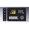Klawiatura HATOR Skyfall Wireless 80 Gaming USB + RF Wireless + Bluetooth QWERTY US English Czarna, Biała