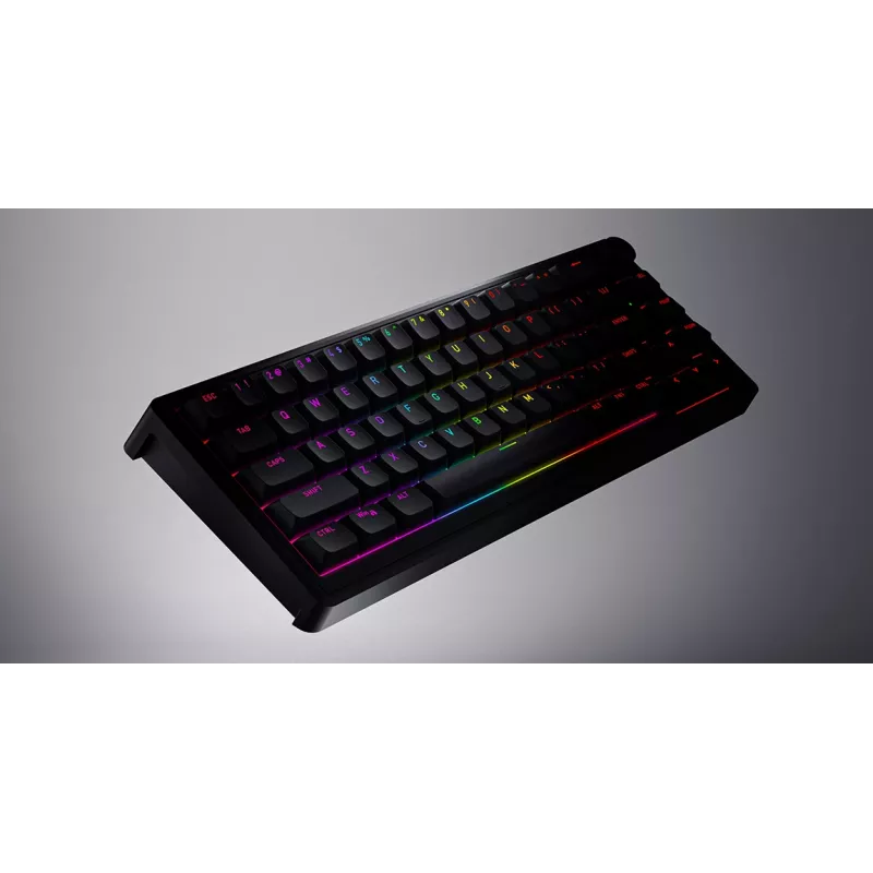 HATOR Skyfall 65 Wired, Mechanical, USB-C, Aurum Sterling, 70M kliknięć, RGB, Czarny, 790g