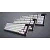 HATOR Skyfall Wireless 65 klawiatura Gaming USB + RF Wireless + Bluetooth QWERTY US English Czarny, Biały