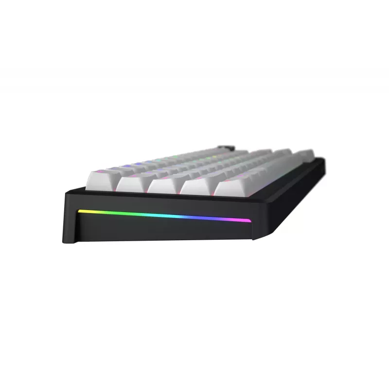 HATOR Skyfall 65 MAG ULTRA 8K klawiatura Gaming USB QWERTY US English Czarny, Biały