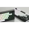 HATOR Skyfall 65 MAG ULTIMA 8K klawiatura bezprzewodowa Gaming USB + RF Wireless + Bluetooth QWERTY US English Czarny, Biały