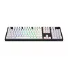 HATOR Skyfall Wireless 100 klawiatura Gaming USB + RF Wireless + Bluetooth QWERTY US English Czarny, Biały