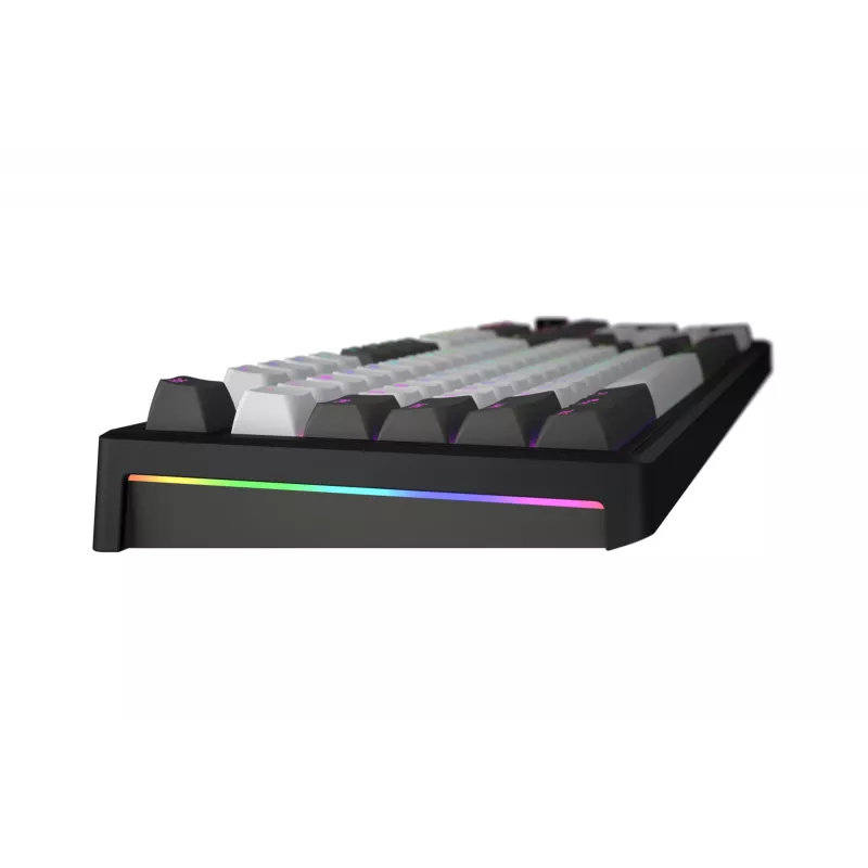 HATOR Skyfall Pro Wireless 100 klawiatura Gaming USB + RF Wireless + Bluetooth QWERTY US English Czarny, Szary