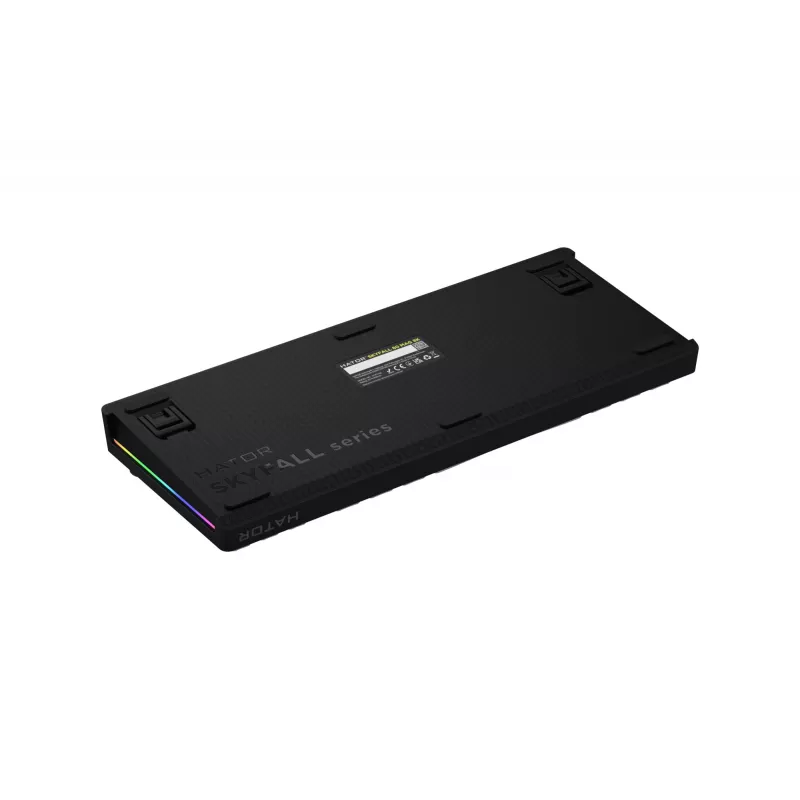 HATOR Skyfall 80 MAG ULTRA 8K klawiatura Gaming USB QWERTY US English Czarny, Biały