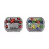 Etui Samsung Keith Haring Slickback do Galaxy Buds3 Pro, czerwone, przezroczyste