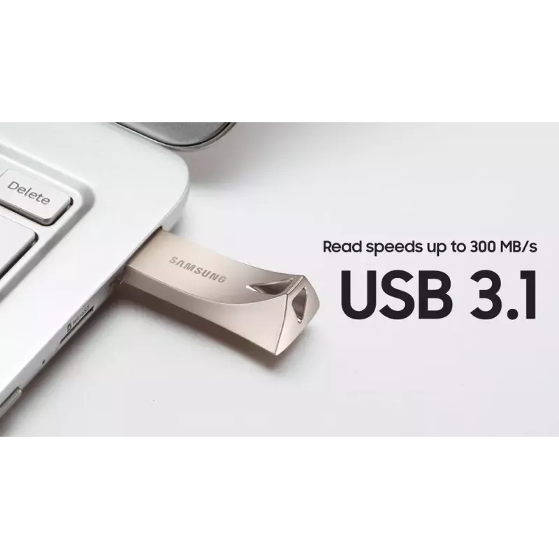 Samsung MUF-128BE pamięć USB flash 128 GB USB typu-A 3.2 Gen 1 (3.1 Gen 1) srebrny