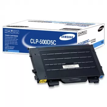 Samsung CLP-500D5C kaseta z tonerem Oryginalny cyjan