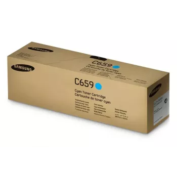 Kaseta z tonerem Samsung CLT‑C659S Oryginalny cyjan, laserowa, 20 000 stron, 1 szt.
