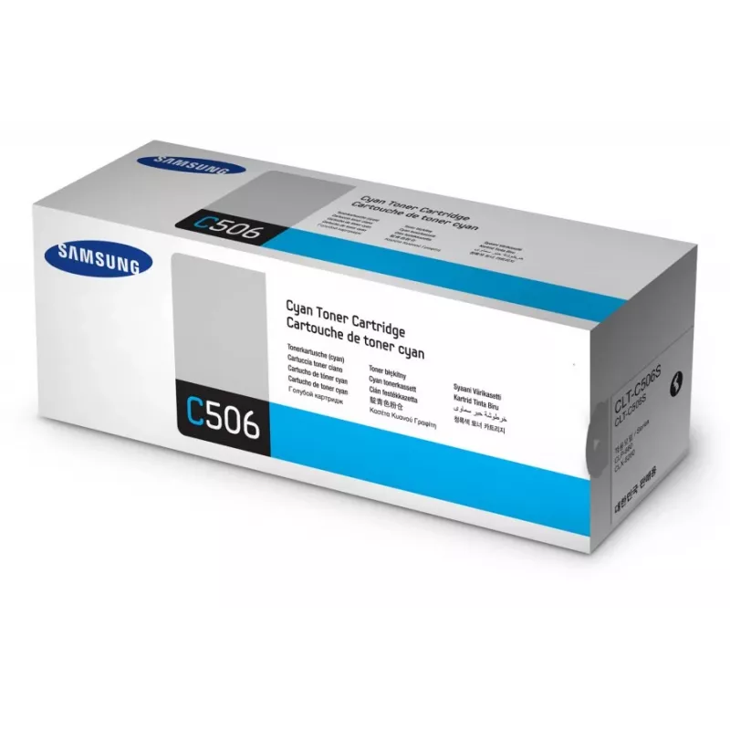 Oryginalny toner Samsung CLT-C506S w kolorze cyjan, 1 szt.