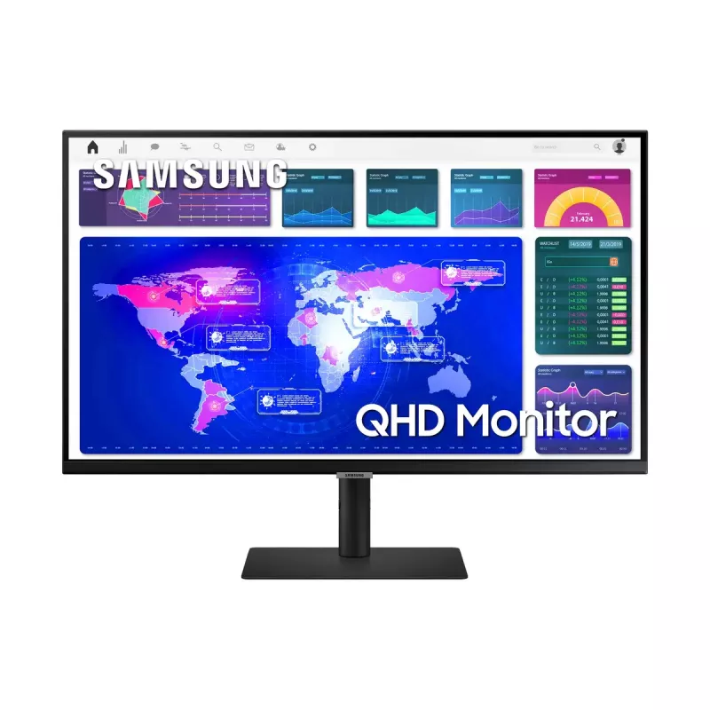 Monitor komputerowy Samsung S32A600NWU 81,3 cm (32 cale) 2560 x 1440 pikseli Quad HD Czarny