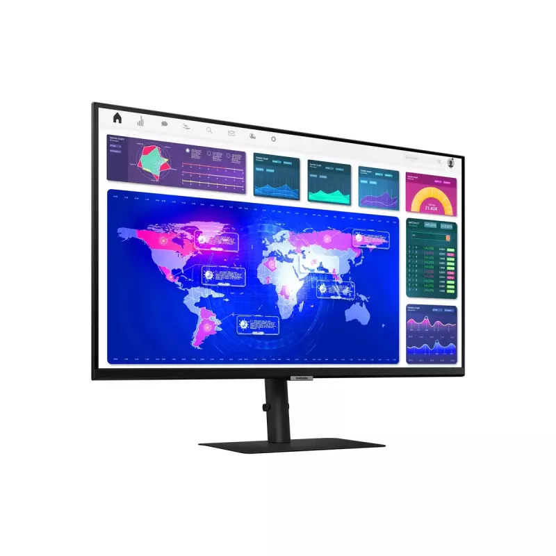 Monitor komputerowy Samsung S32A600NWU 81,3 cm (32 cale) 2560 x 1440 pikseli Quad HD Czarny