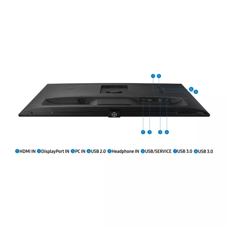 Monitor komputerowy Samsung S32A600NWU 81,3 cm (32 cale) 2560 x 1440 pikseli Quad HD Czarny