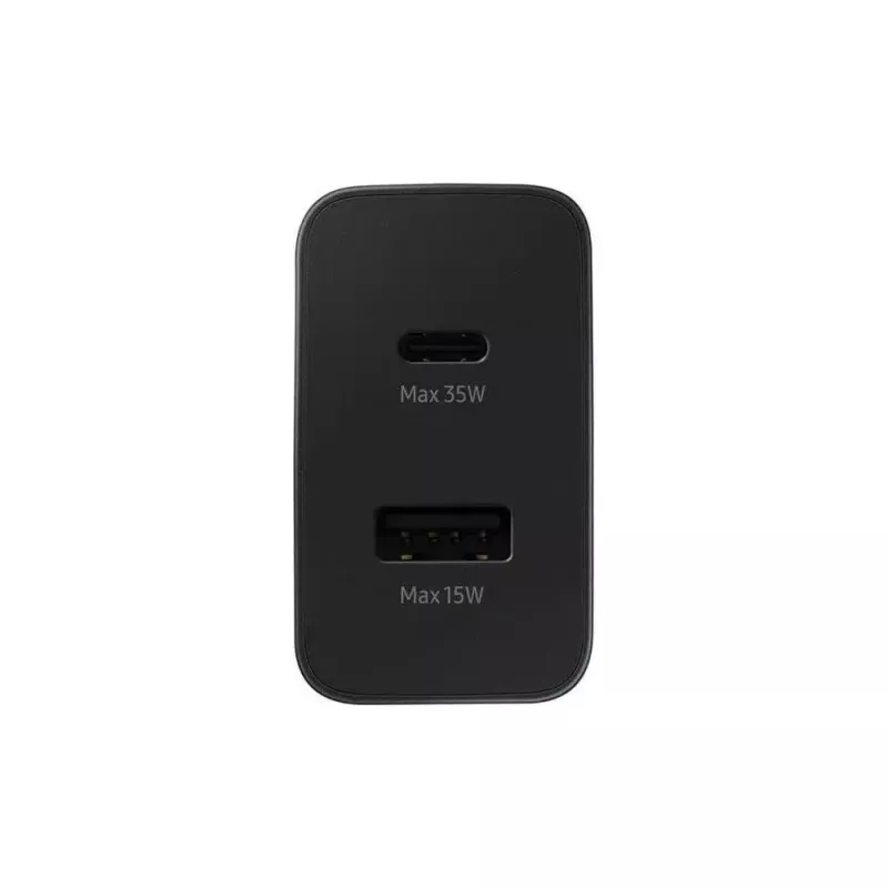 Samsung EP-TA220NBEGEU ładowarka do urządzeń mobilnych Słuchawki, Zestaw słuchawkowy, Laptop, Smartfon, Smartwatch, Tablet Czarny AC Wewnętrzna