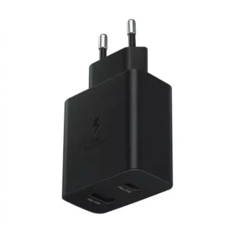 Samsung EP-TA220NBEGEU ładowarka do urządzeń mobilnych Słuchawki, Zestaw słuchawkowy, Laptop, Smartfon, Smartwatch, Tablet Czarny AC Wewnętrzna