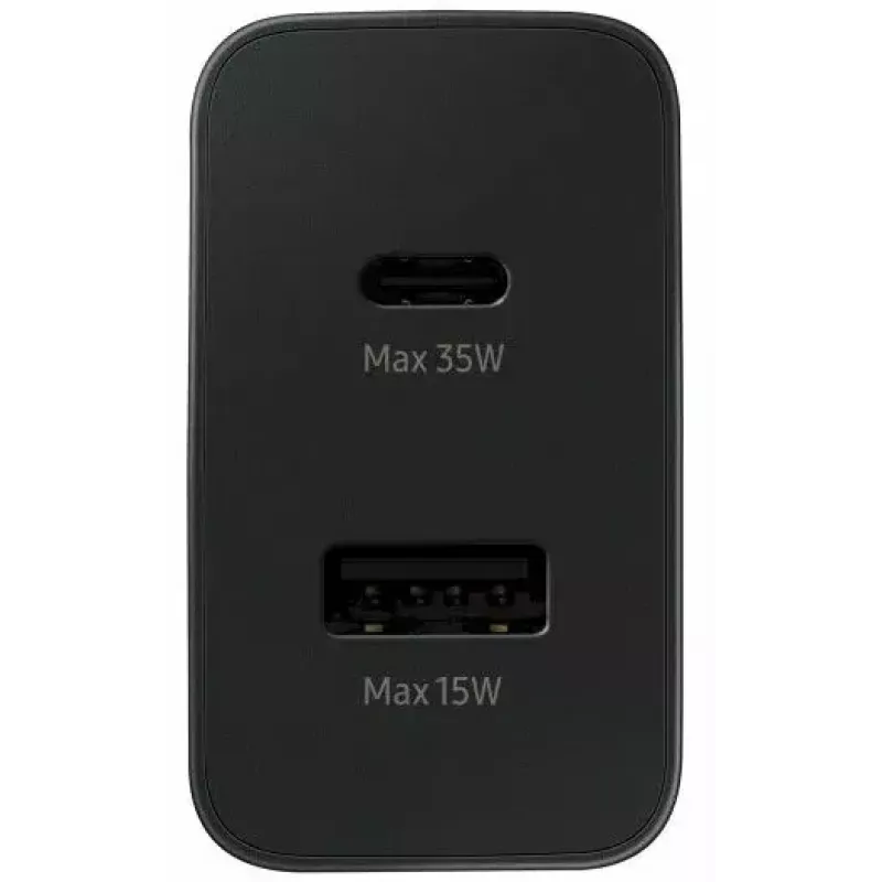 Samsung EP-TA220NBEGEU ładowarka do urządzeń mobilnych Słuchawki, Zestaw słuchawkowy, Laptop, Smartfon, Smartwatch, Tablet Czarny AC Wewnętrzna
