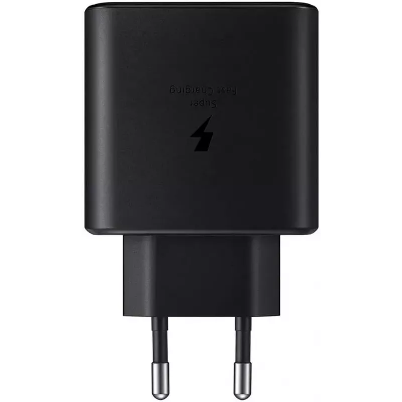 Samsung EP-TA220NBEGEU ładowarka do urządzeń mobilnych Słuchawki, Zestaw słuchawkowy, Laptop, Smartfon, Smartwatch, Tablet Czarny AC Wewnętrzna