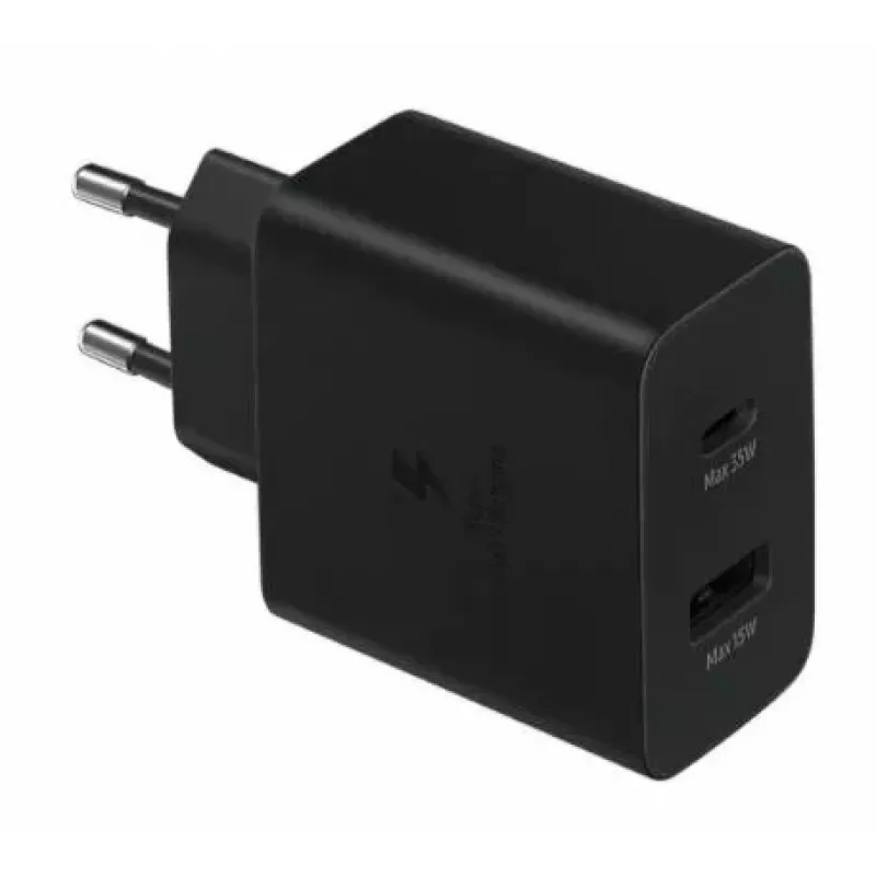Samsung EP-TA220NBEGEU ładowarka do urządzeń mobilnych Słuchawki, Zestaw słuchawkowy, Laptop, Smartfon, Smartwatch, Tablet Czarny AC Wewnętrzna