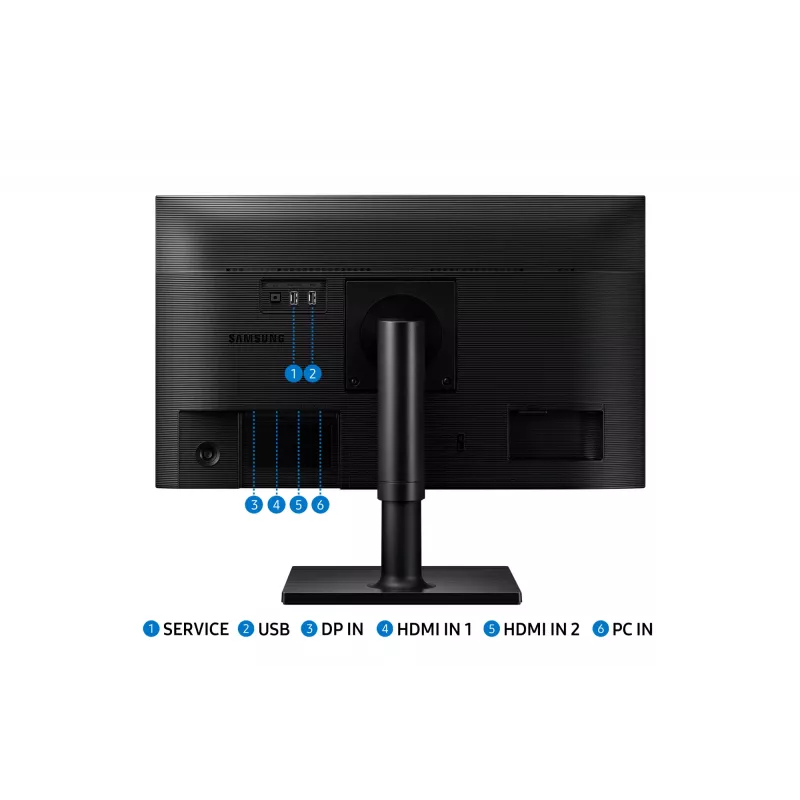 Monitor komputerowy Samsung T45F 68,6 cm (27 cali) 1920 x 1080 pikseli Full HD LED czarny