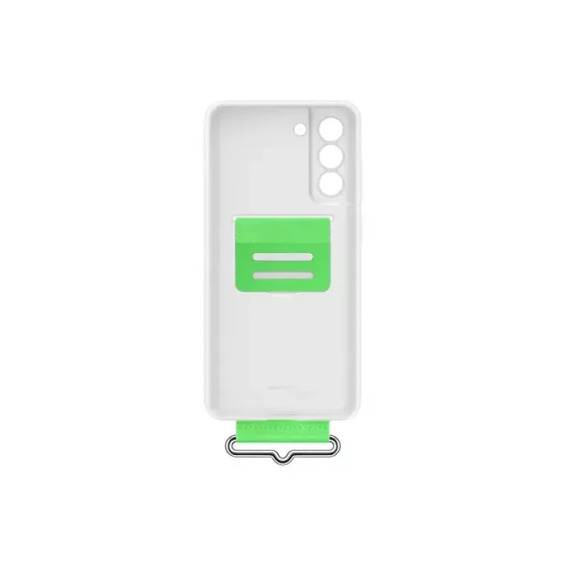 Samsung Silicone tylna obudowa z Strap biały Samsung Galaxy S21 FE