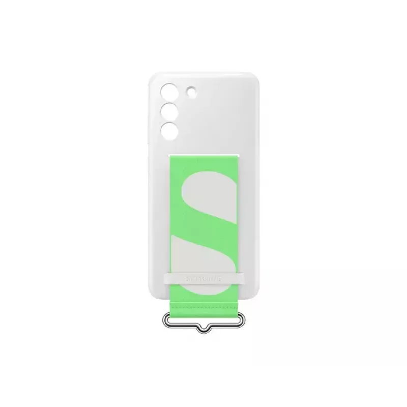 Samsung Silicone tylna obudowa z Strap biały Samsung Galaxy S21 FE