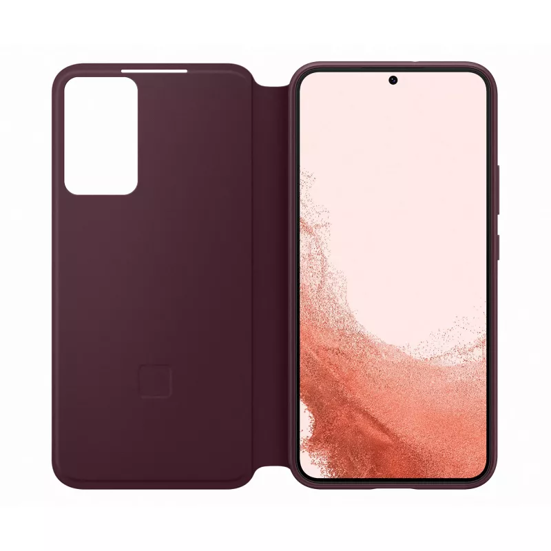 Samsung EF-ZS906C etui do telefonu komórkowego 16,8 cm (6,6 cala) Etui z klapką Burgundowy