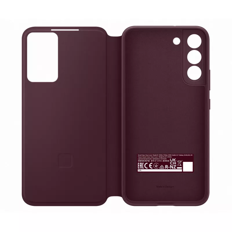 Samsung EF-ZS906C etui do telefonu komórkowego 16,8 cm (6,6 cala) Etui z klapką Burgundowy