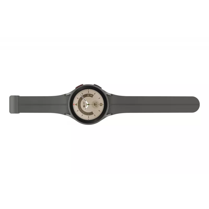 Samsung Galaxy Watch5 Pro 3,56 cm (1,4 cala) OLED 45 mm cyfrowy 450 x 450 pikseli dotykowy tytan Wi-Fi GPS (satelitarny)