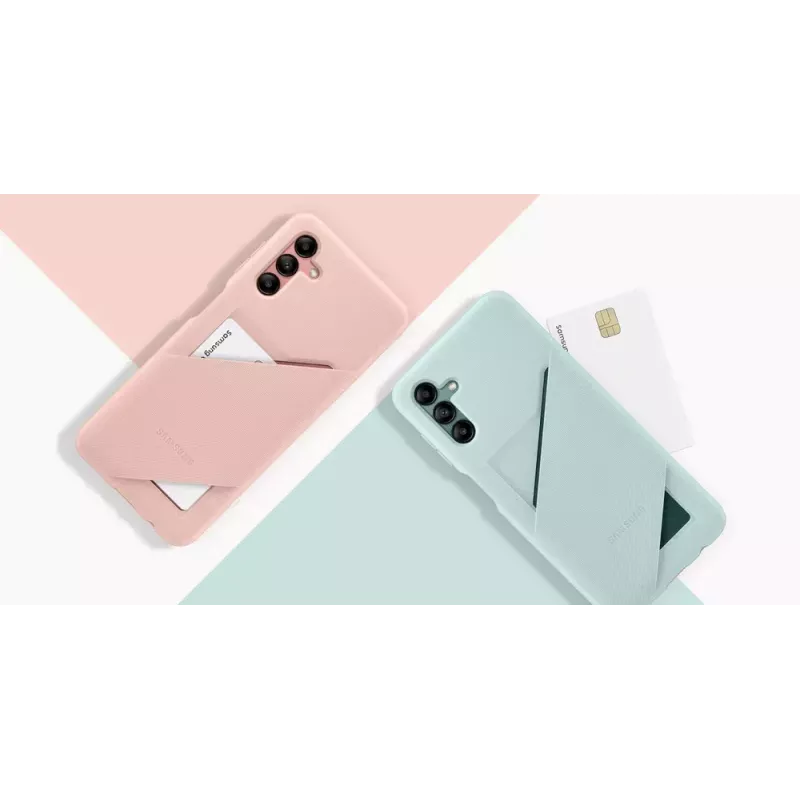 Pokrowiec na telefon Samsung Galaxy A04s EF-OA047TZEGWW, etui ochronne na ekrany 16,5 cm (6,5 cala), różowy, 1 kieszeń na kartę