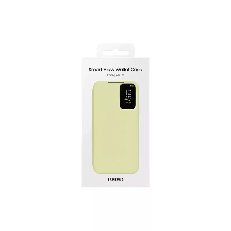 Samsung EF-ZA346 etui na telefon 16,8 cm (6,6 cala) Etui typu portfel Limonka
