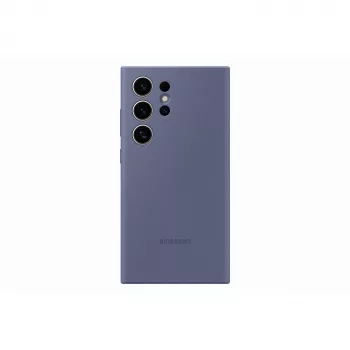 Silicone etui Samsung Galaxy S24 Ultra Violet Monochromatic