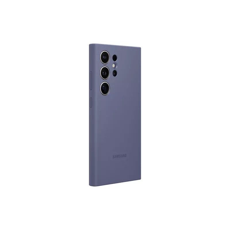 Silicone etui Samsung Galaxy S24 Ultra Violet Monochromatic