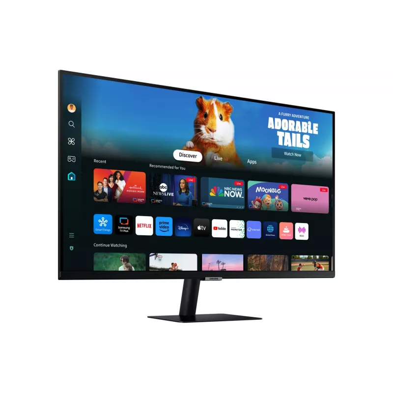 Samsung M50D monitor komputerowy 68,6 cm (27 cali) 1920 x 1080 pikseli Full HD LED Czarny