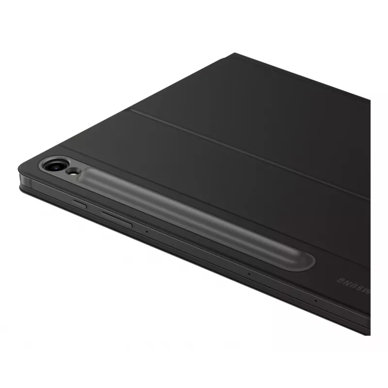 Klawiatura Samsung EF-DX725 Nordic Pogo Pin Czarna Touchpad