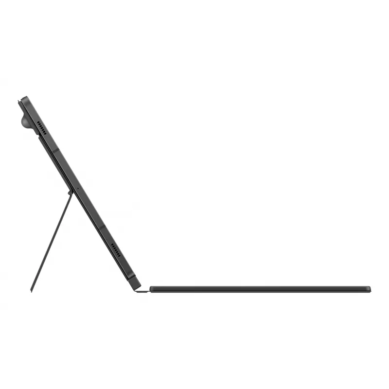 Klawiatura Samsung EF-DX725 Nordic Pogo Pin Czarna Touchpad